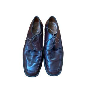 Lottusse Shoes Oxford Oxfords Brown Leather 8.5 Dress